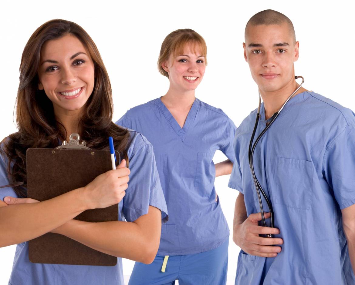 To become an RN (registered nurse)