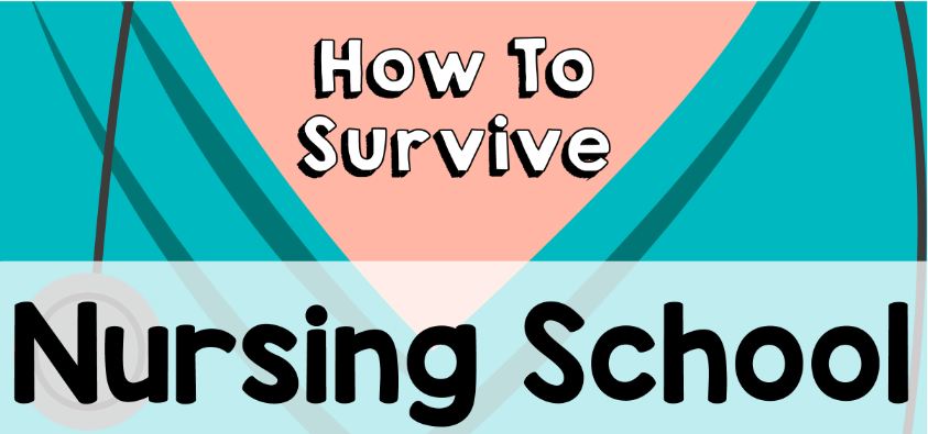 How to survive nursing school – Infograph
